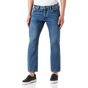 JACK & JONES Jeans Male Comfort Fit Mike Original NA 123, Denim blauw