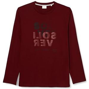 s.Oliver T-shirt à manches longues pour homme avec étiquette imprimée, 39d1, 4XL