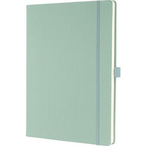 SIGEL Conceptum CO681 Notitieboek, A4, gelinieerd, hardcover, duurzaam papier, groen