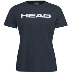 HEAD Club Basic T-shirt voor dames, T-shirt, 1 stuk