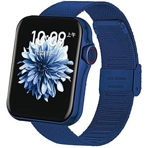 Smarty Standing Smartwatch, Blauw, Connected, Blauw, Verbonden