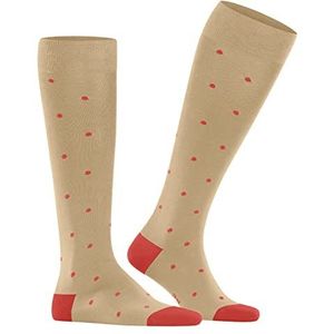 FALKE Microblock sokken voor heren, katoen, wit, zwart, meer kleuren, fijne kleuren, gestreept, ideaal voor de zomer, 1 paar, beige (Paper Bag 4065), 43-46 EU