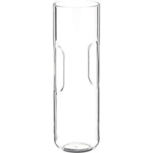WMF Vervangingsglas zonder deksel voor waterkaraf 1,25l Glazen Karaf Motion, Karaf + kan, Transparant