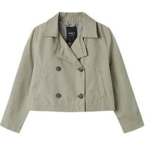 Name it kids Nkfmadelin Trenchcoat Shorts Nkfmadelin Trenchcoat Shorts Meisjes (1 stuk), Schaduw.