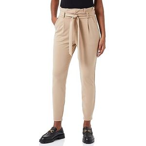 Vero Moda Femme Vmluccaeva Hr Paperbag Pant Ga Noos Pantalons, Gris clair,M / 30L