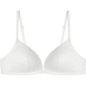 Women'secret BRA5669954 Soutien-gorge pour femme Blanc 90B, blanc, 105B