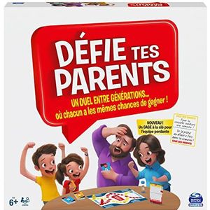 Daag je ouders uit - Nieuwe editie van het bordspel waarin ouders en kinderen het tegen elkaar opnemen - Een vriendelijk bordspel voor het hele gezin met leuke vragen en uitdagingen - Kinderspel voor 6 jaar en ouder