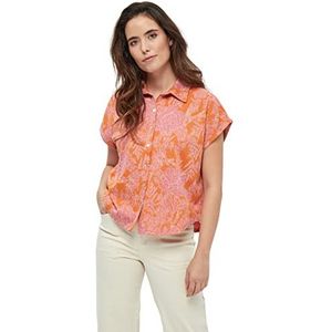 DESIRES CICA T-shirt court à manches courtes pour femme, 0510p Melon Peach Print, M