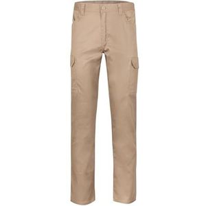 VELILLA Pantalon de travail multi-poches, beige, XXXL, beige, 44