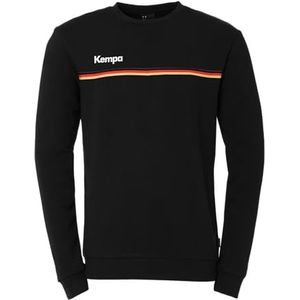 Kempa Sweatshirt Team GER, Maillot de survêtement Unisexe, Noir,