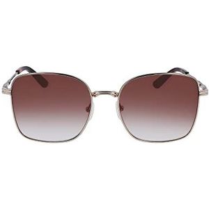 Calvin Klein Ck23100s zonnebril voor dames, Goud