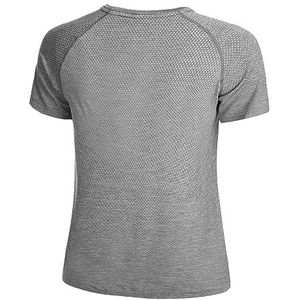 T-Shirt Odlo Women Crew Neck S/S Essential Seamless Stone Grey Melange