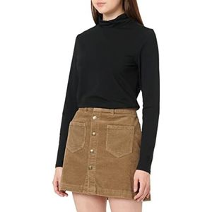 Only Onlamazing Hw Cord Skirt Pnt Noos Damesrok met trekkoord, grijs.