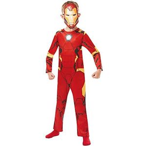Rubie's Marvel Avengers Iron Man 640829S Klassiek kinderkostuum voor jongens van 3-4 jaar
