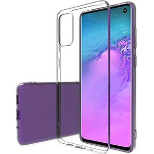 Fyxkljv Stylish Transparent Design, Thin Anti Fingerprint Coating for Easy Cleaning of Smartphone Case, Suitable for SamsungS20