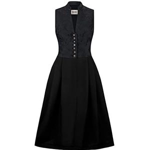 Stockerpoint Dirndl Lauryin jurk, zwart, 48 dames, zwart, 48, zwart.