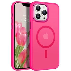BENTOBEN Coque de téléphone magnétique pour iPhone 13 Pro Max, iPhone 13 Pro Max [compatible avec MagSafe] Coque de protection translucide, mate et résistante aux chocs pour homme et femme pour iPhone