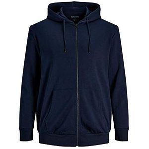 Jack & Jones Jjeholmen sweatshirt met ritssluiting voor heren, Navy Blazer