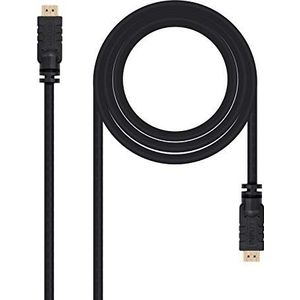 Monkey Ladder High Speed HDMI V1.4 Ethernet-kabel met ferriet met repeater/HEC, A/M-A/M, mannelijk, zwart, 15 m