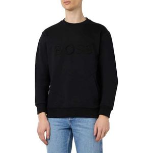 BOSS Sweatshirt voor heren, ZWART1