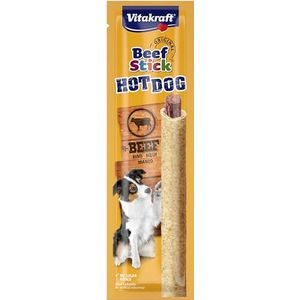 Vitakraft Beef Stick Hot Dog Hondentraktatie met rundvlees, 1 x 30 g