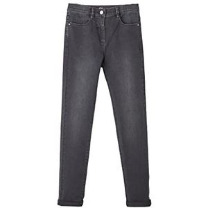 s.Oliver Junior Jeans-broek, jeans meisjes, donkergrijs, 140, donkergrijs, 140, Dunkelgrau