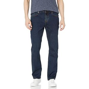Volcom - Solver denim jeans voor heren, blauw (Dirty Med Blue)