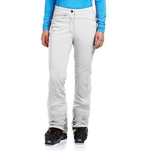 Maier Sports Vroni Skibroek voor dames, slim wit, maat 38