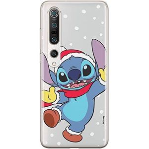 ERT GROUP Xiaomi MI 10 / MI 10 PRO Origineel en officieel gelicentieerd product Disney Stitch 009 perfect aangepast aan de vorm van de mobiele telefoon, gedeeltelijk transparant