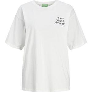 JJXX Jxpiper Loose Ss Tee Jrs T-shirt voor dames, Wit 1