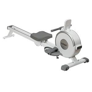 Nilox Rowing Machine XR1 Roeimachine voor thuis met 3 kg magnetisch stuurwiel, 16-traps verstelbare weerstand, tablethouder, stil en compact