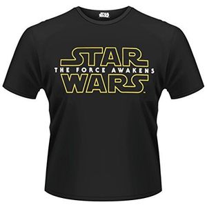 Plastic Head Star Wars T-shirt voor heren met gestreepte hals BILSV00120, zwart.