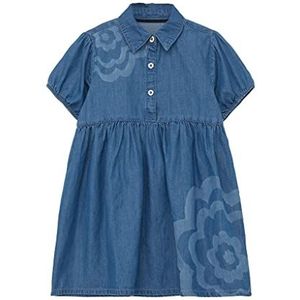 s.Oliver 2127783 korte jurk voor meisjes, Blauw