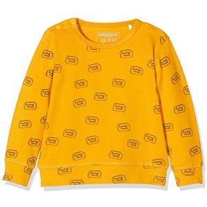 Imps&Elfs Baby U Unisex shirt met lange mouwen, geel (Sunflower Aop Home Made P344), 62, geel (Sunflower Aop Home Made P344)
