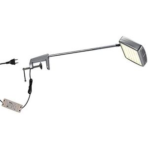 SLV Display / wand- en foto-binnenverlichting, LED-projector, wandlamp, binnenlamp / 3000K 13W 1150lm zilver