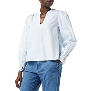 Peppercorn Julianna kanten blouse voor dames, 2284 Skyway Blauw