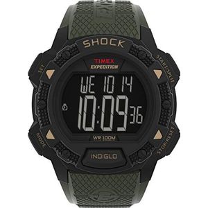 Timex Sport horloge TW4B23400, groen, riem, Groen, Riem
