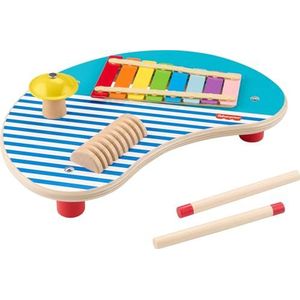 Fisher-Price Houten Muziektafel - Met instrumenten - 3 delig