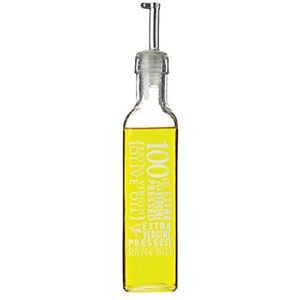 World of Flavours KitchenCraft fles voor olijfolie, glas, 270 ml