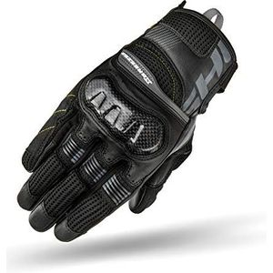 SHIMA X-BREEZE 2 motorhandschoenen voor heren – geventileerde touchscreen-handschoenen, zomer, textiel met afdichtingsbescherming van carbon, versterkte handpalm (zwart, XXL)