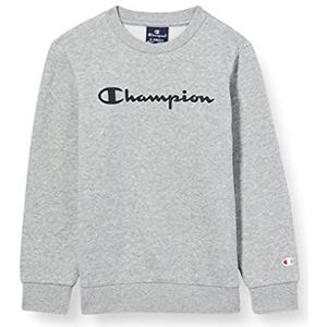 Champion Legacy Classic Logo Sweatshirt voor jongens, Licht Heather Grey, 16 Jaar, Licht Heather Grey