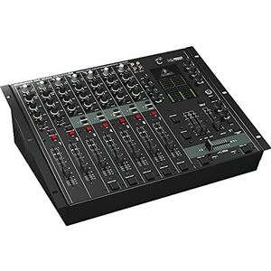 Behringer DX2000USB Professionele 7-kanaals DJ-mixer met INFINIUM 'Contact-Free' VCA Crossfader en USB-/audio-interface