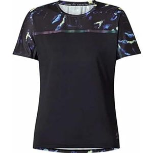 ENERGETICS Dames T-Shirt Gaisa IV, Aop/zwart/groene lim