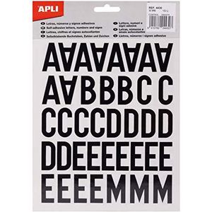 Apli - Stickers met letters, cijfers en tekens