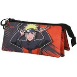 Naruto Hachimaki-Pennenetui, Triple Fan 2.0, oranje, één maat, Triple FAN 2.0 Hachimaki etui, Oranje, Triple FAN 2.0 Hachimaki etui