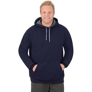 Trigema Sweatshirt met capuchon voor heren van sweatkwaliteit, Navy Blauw