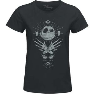 Disney T- Shirt Femme, Anthracite Délavé, XL