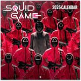 Grupo Erik - Wandkalender 2024/2025 Squid Game | Maandkalender 30 x 60 cm – van januari 2025 tot december 2025