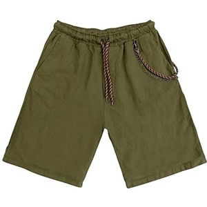 Gianni Lupo Fj3269-S22 heren bermuda broek maat 44 groen, Groen