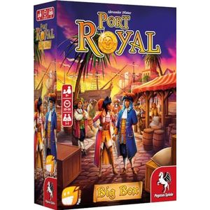 Asmodee Funforge Port Royal, Big Box, gezelschapsspellen, kaartspellen, stop of meer, vanaf 8 jaar, 1 tot 5 spelers, Franse versie